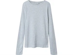 Name It light grey melange slim top modal